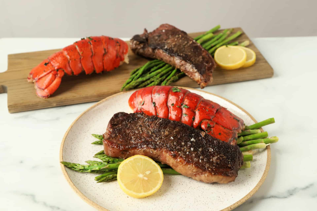 Seafood and Sides: Surf and Turf